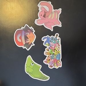 FREE Pokemon Sticker Set